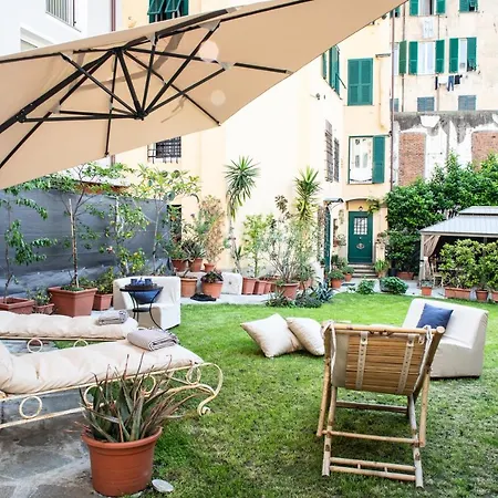 Giardino In Centro Storico -Appartamento Con Giardino, Genova Centro Storico, Acquario Exterior photo